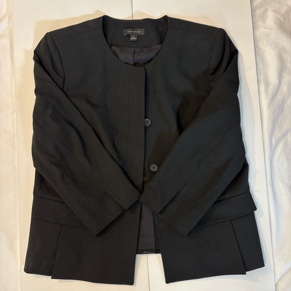 Ann Taylor Black Women's Blazer